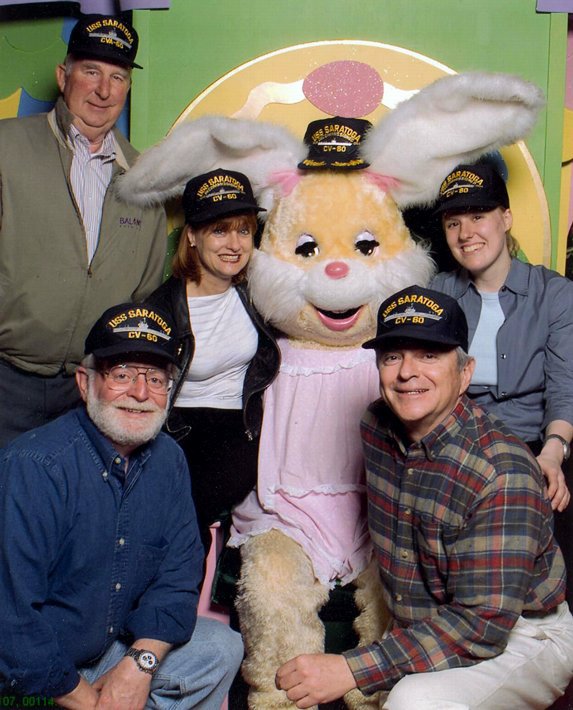 Easter Bunny endorses Saratoga Project