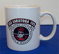 USS Saratoga CV-3 Coffee Cup