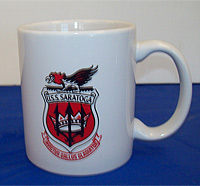 USS Saratoga Coffee Cup